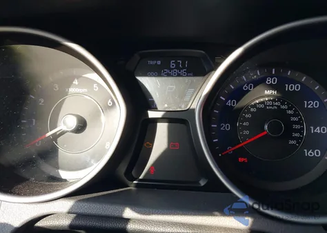 2013 Hyundai Elantra Gls from USA, damaged, VIN KMHDH4AE7DU702760